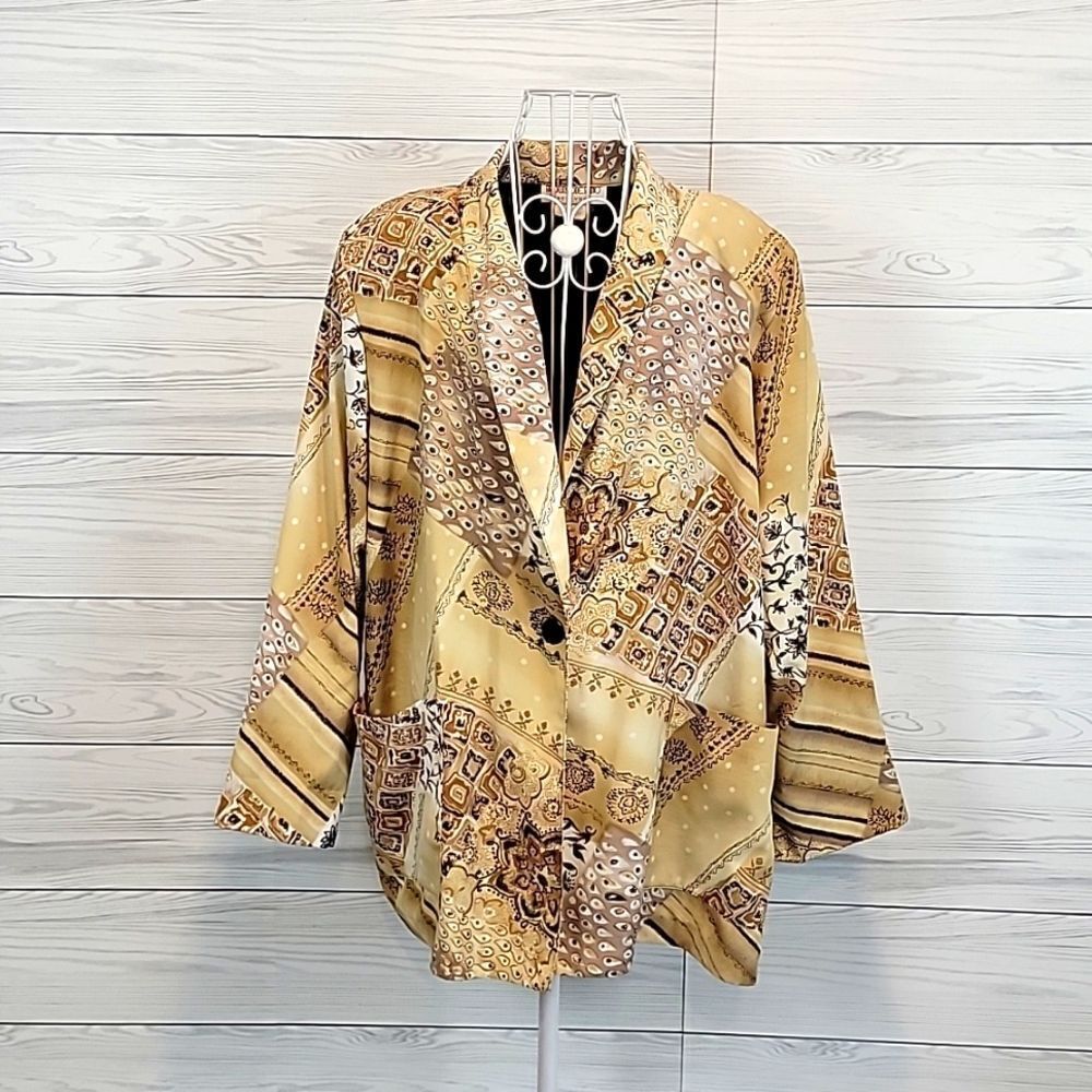 Brownstone Studios New York vintage 80s blazer Women's Size 1X
